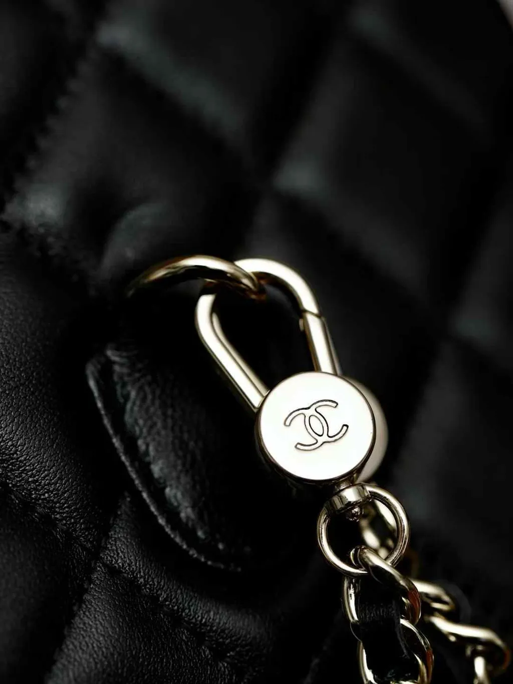 CHANEL 25P MINI 小書包 黑白熊貓拼色 15.47.33