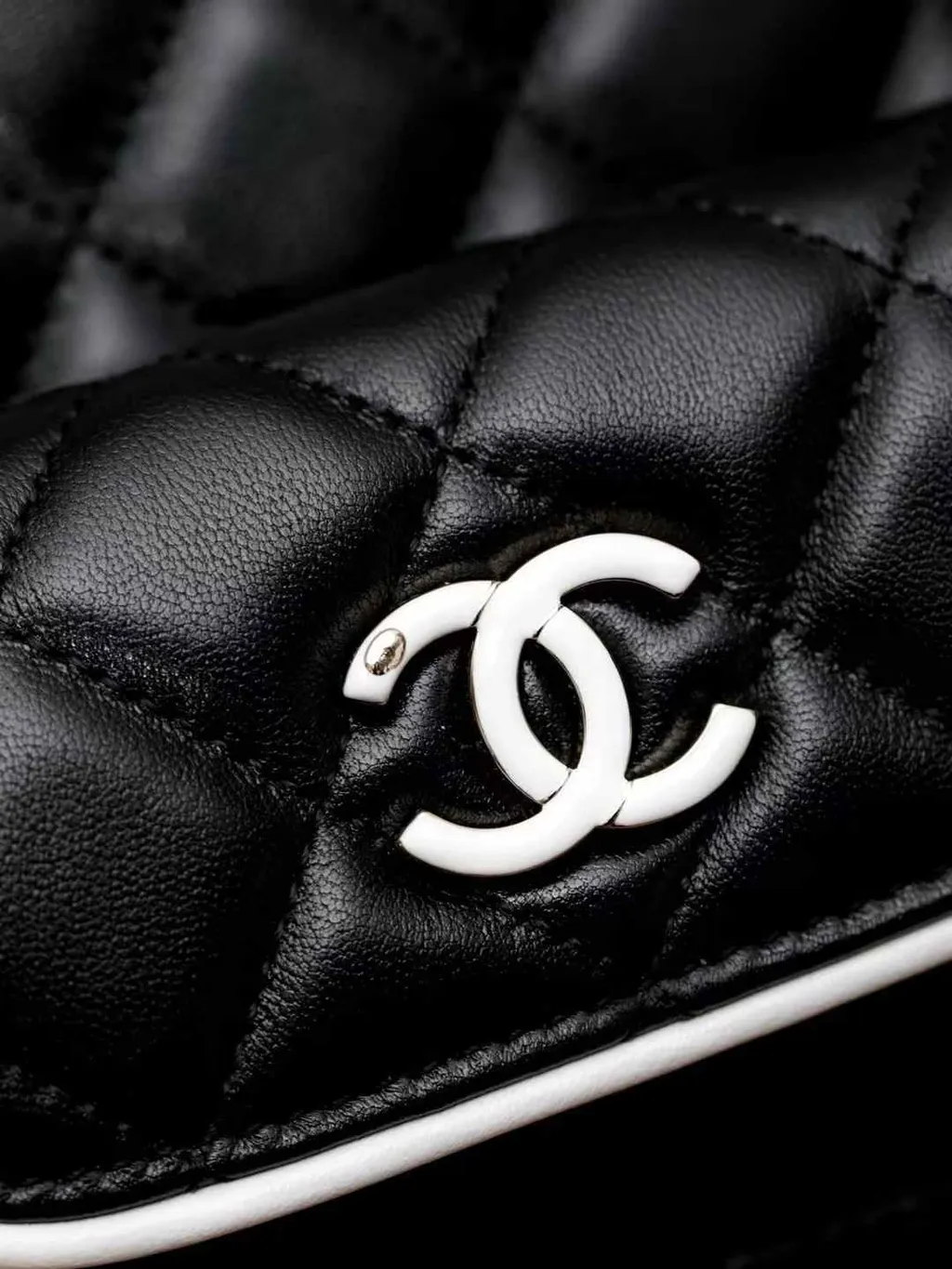 CHANEL 25P MINI 小書包 黑白熊貓拼色 15.47.28