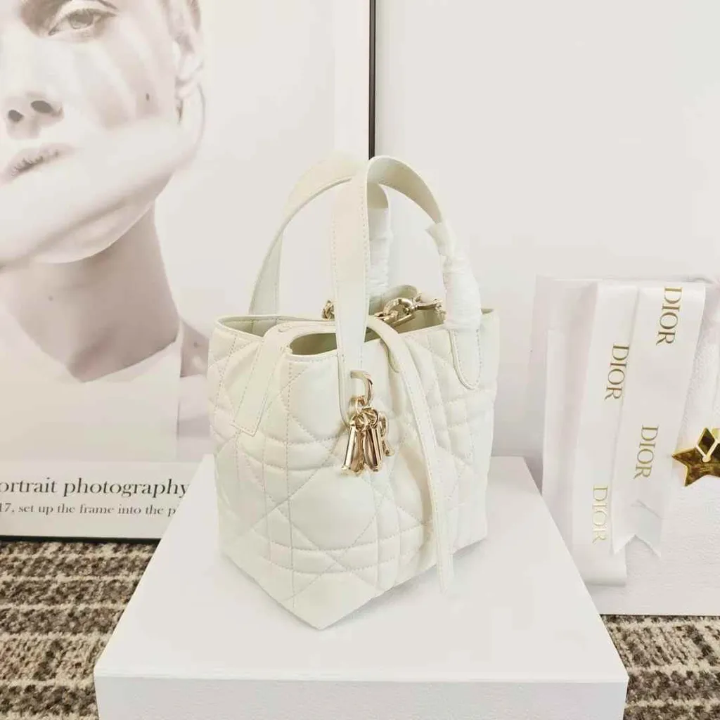 DIOR TOUJOURS 豎版 手提包 奶白色10.59.44 1