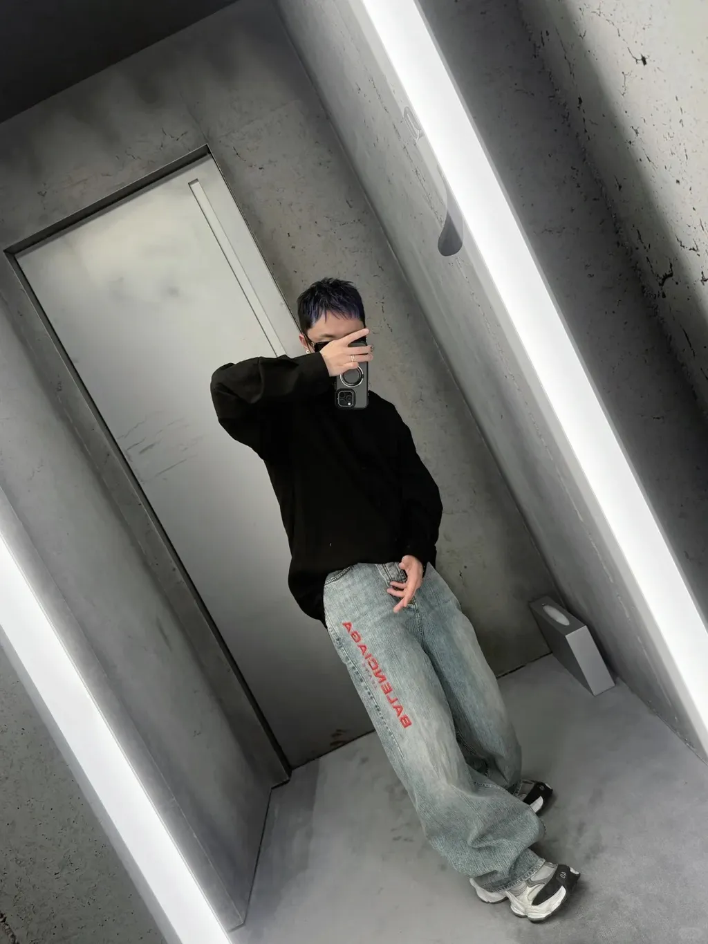OOTD｜男生穿搭｜宽松牛仔裤_1_崔崔_来自小红书网页版