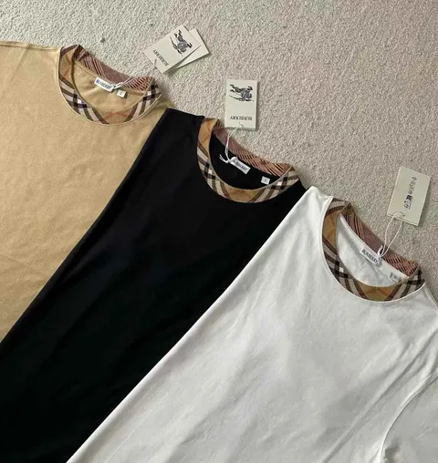 BURBERRY NOVA CHECK 格紋圓領短袖上衣 三色  11.09.44 1