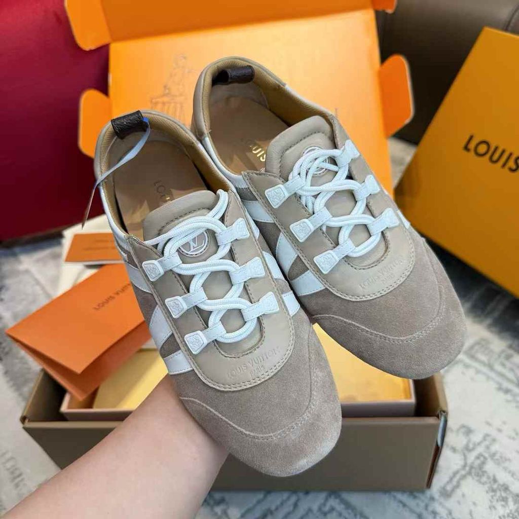 LV SNEAKERINA 德訓鞋 棕色 17.48.35