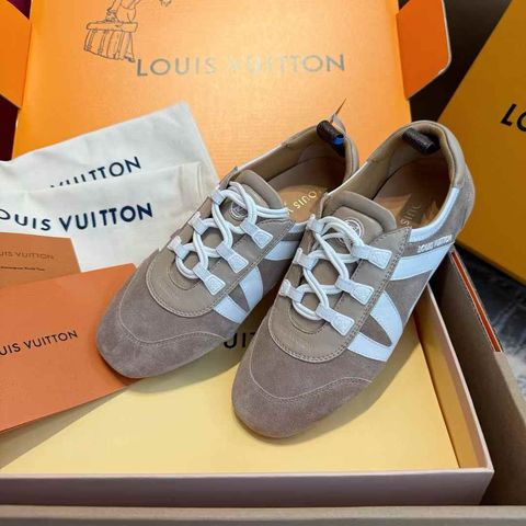 LV SNEAKERINA 德訓鞋 棕色 17.48.37
