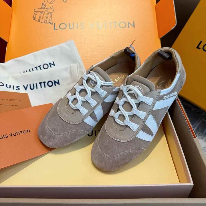 LV SNEAKERINA 德訓鞋 棕色 17.48.37