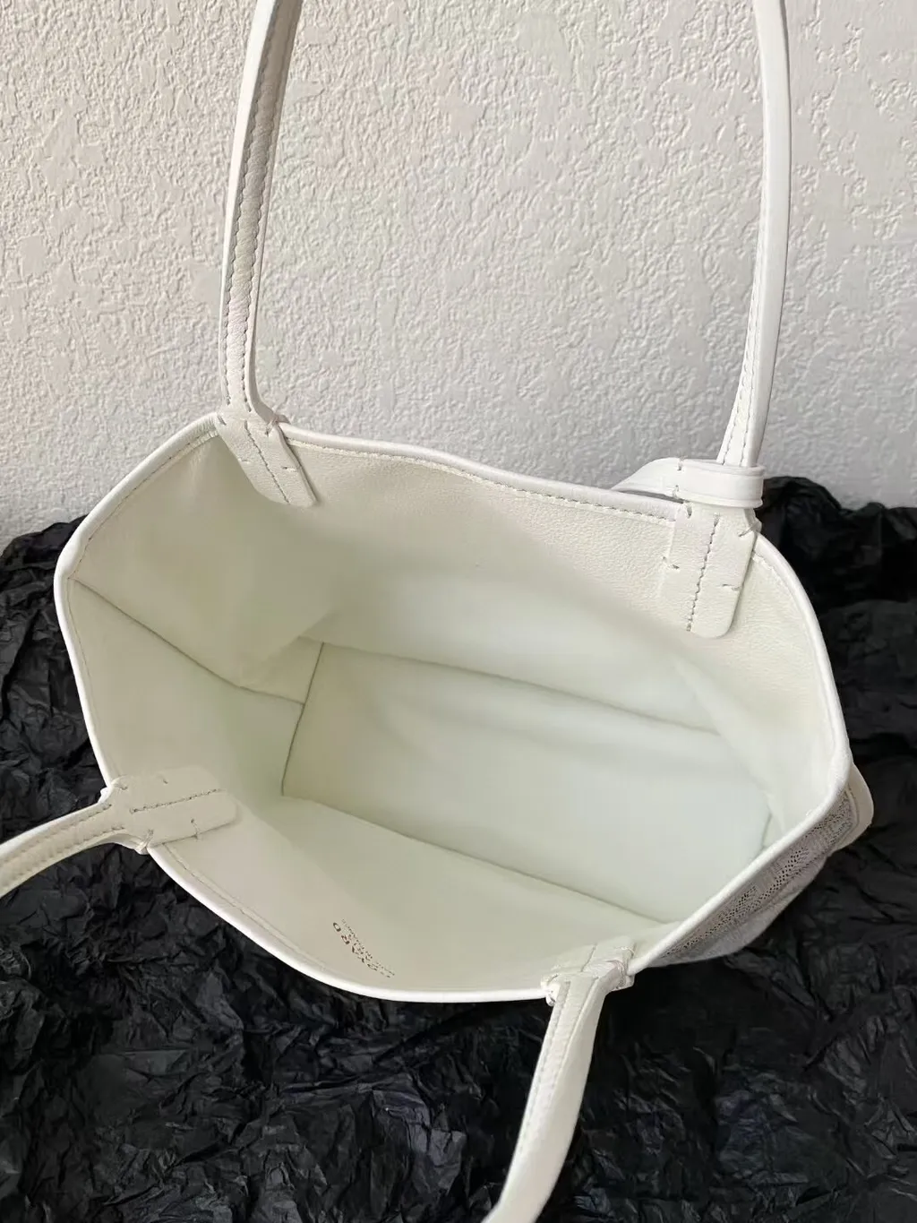 GOYARD ANJOU MINI TOTE 雙面迷你托特包 白色16129