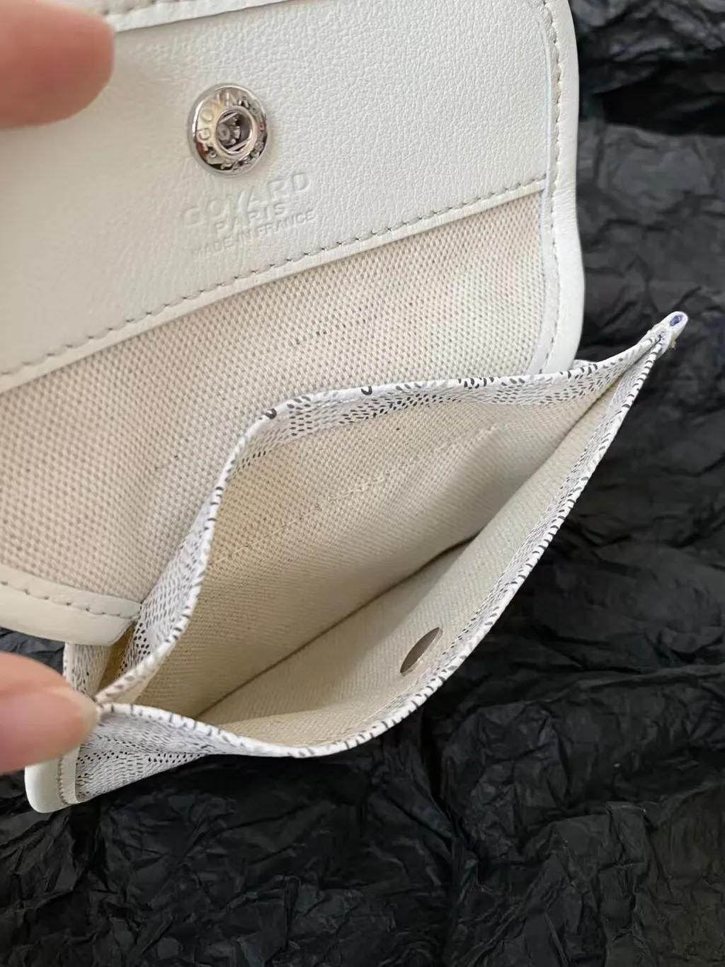 GOYARD ANJOU MINI TOTE 雙面迷你托特包 白色16131