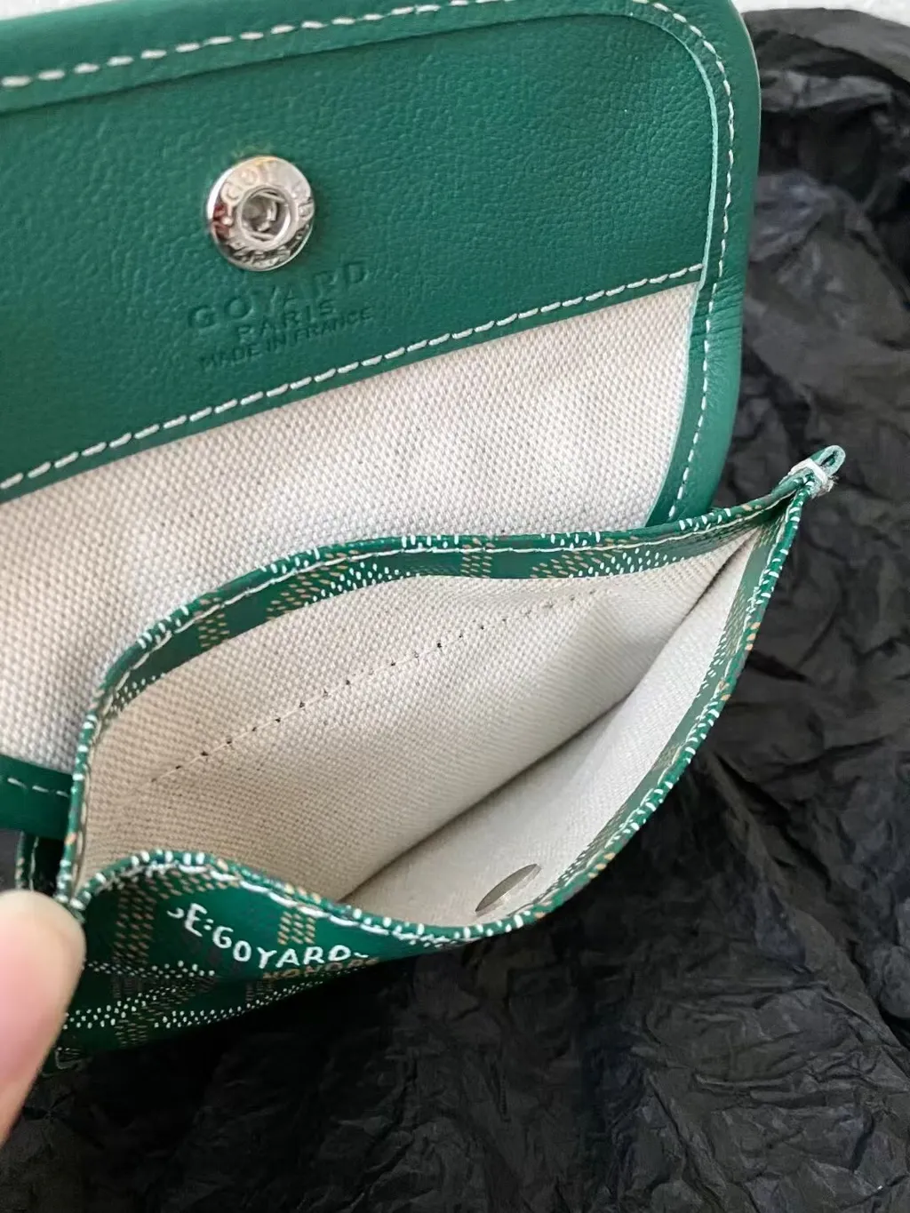 GOYARD ANJOU MINI TOTE 雙面迷你托特包 綠色16238