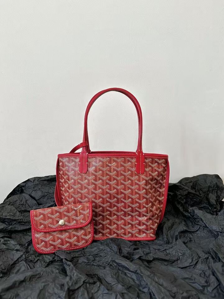 GOYARD ANJOU MINI TOTE 雙面迷你托特包 紅色16179