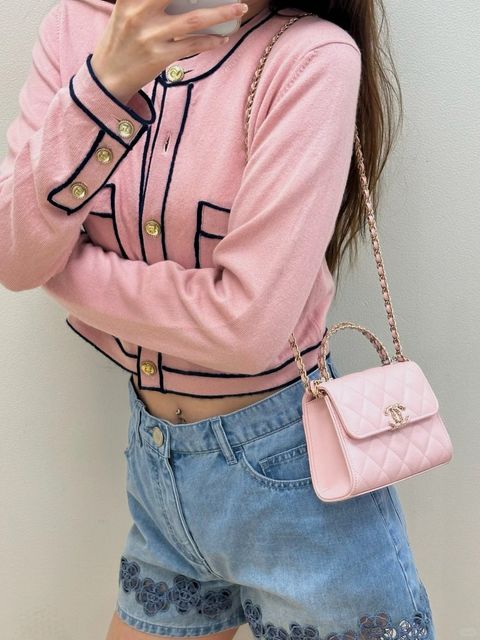 美哭😭香奈儿25C Kelly粉色大小号对比图🌸_15_WoW Fantasy奢品_来自小红书网页版