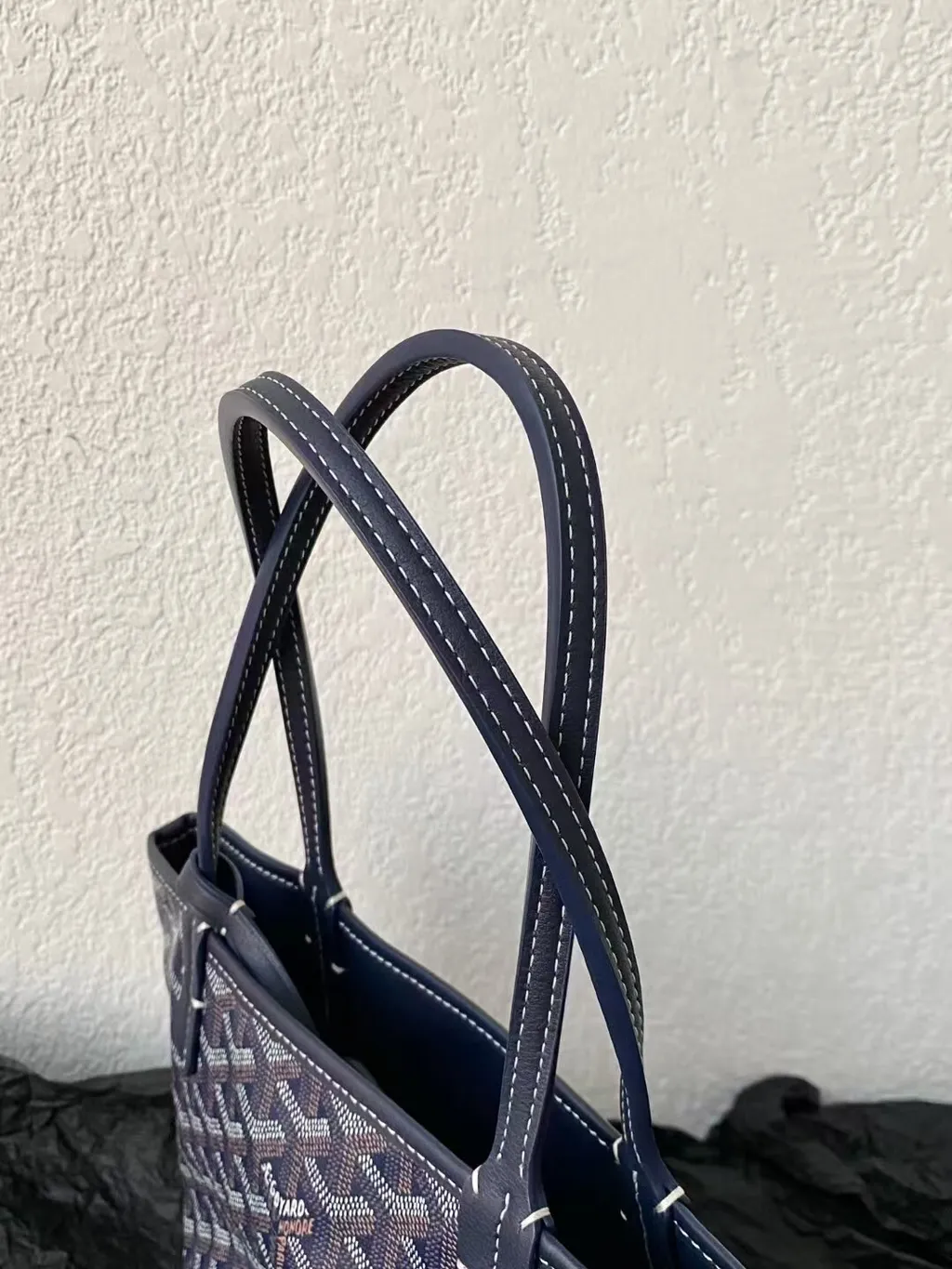 GOYARD ANJOU MINI TOTE 雙面迷你托特包 深藍色16084