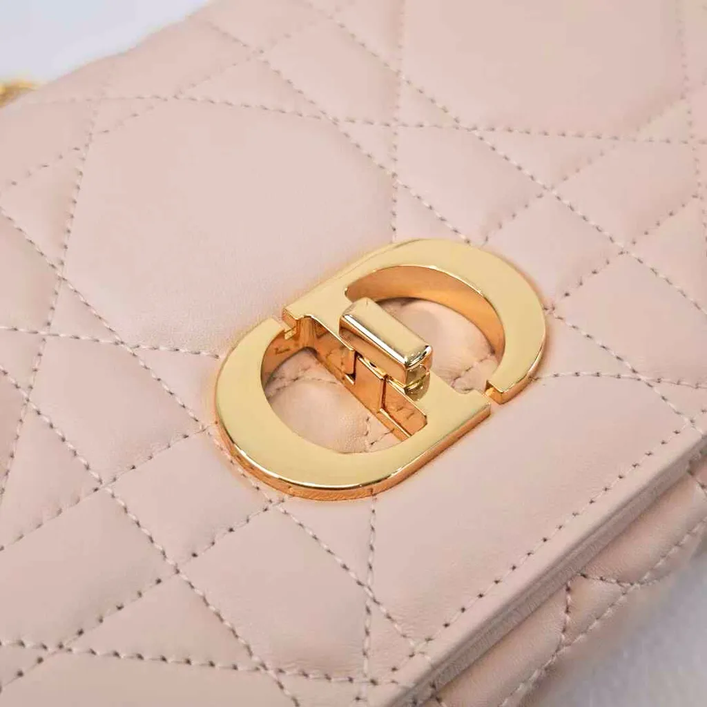 DIOR SOFT CARO 手袋 胭脂粉色6