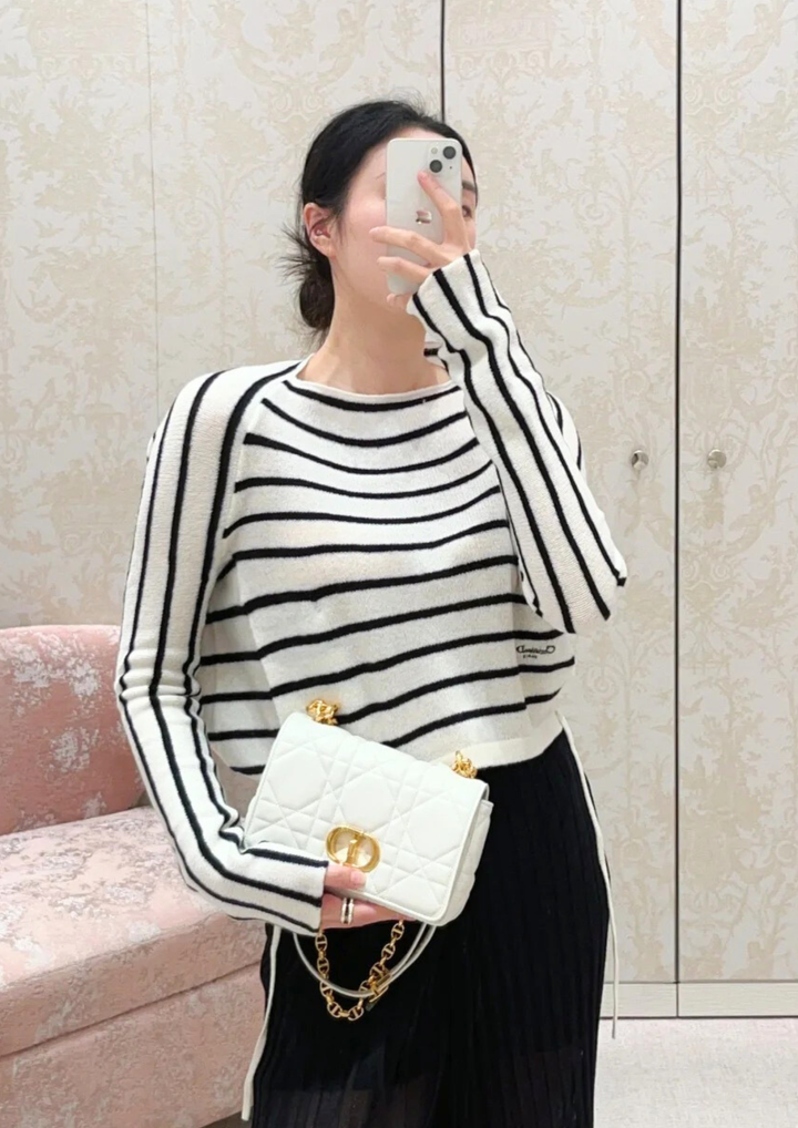 DIOR SOFT CARO 手袋 奶白色痾