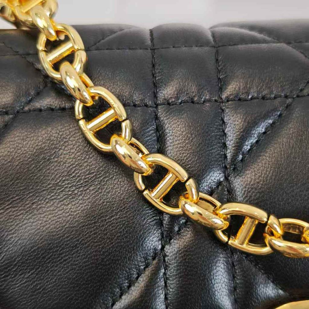 DIOR SOFT CARO 手袋 黑色金釦 17.03.21