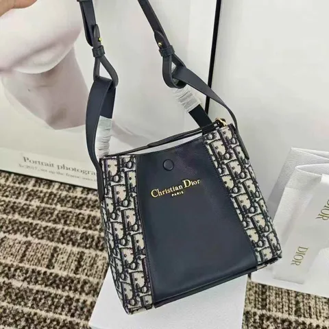 DIOR SIGNATURE 水桶包 老花款 17.21.44