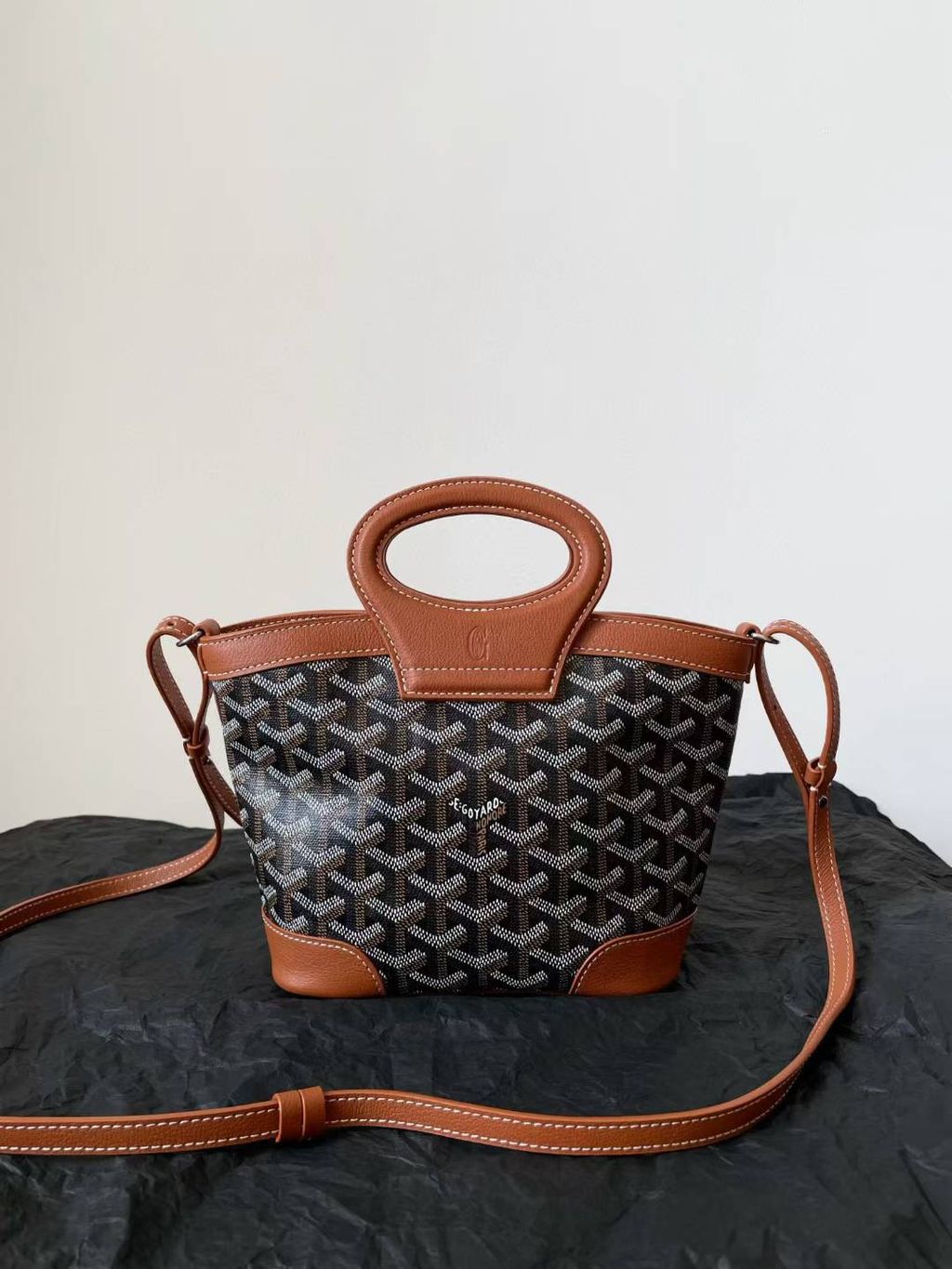 GOYARD BELUGA MINI 菜藍子 棕色11.41.23