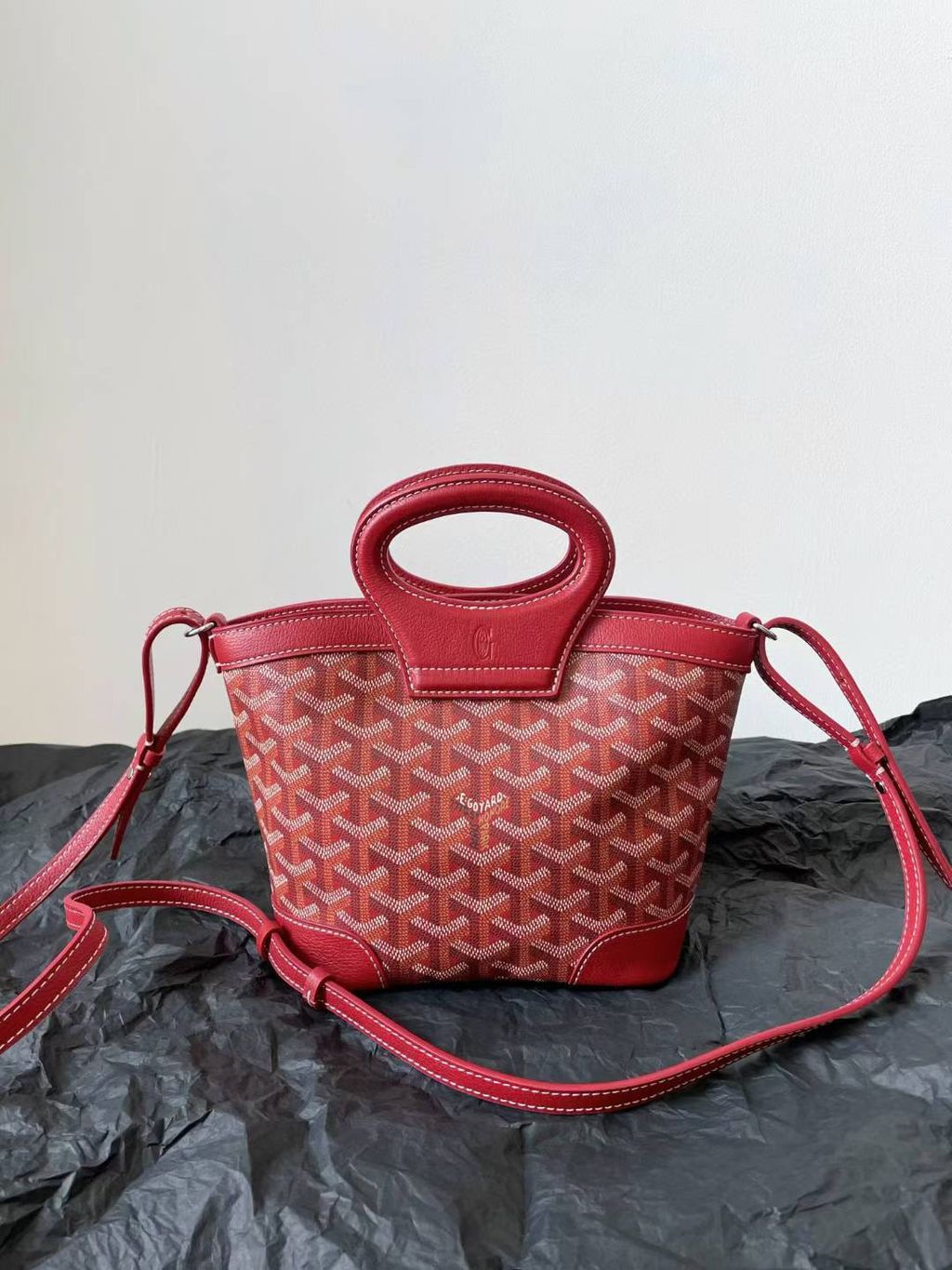 GOYARD BELUGA MINI 菜藍子 紅色11.52.23