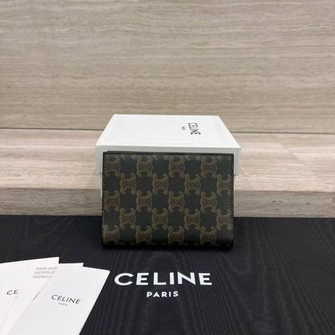 CELINE 標誌印花護照套  17.16.39