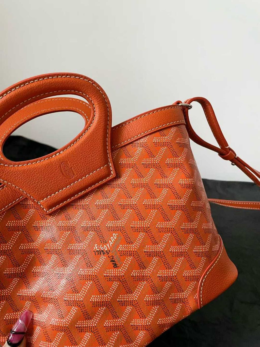 GOYARD BELUGA MINI 菜藍子 橘色 17.42.52