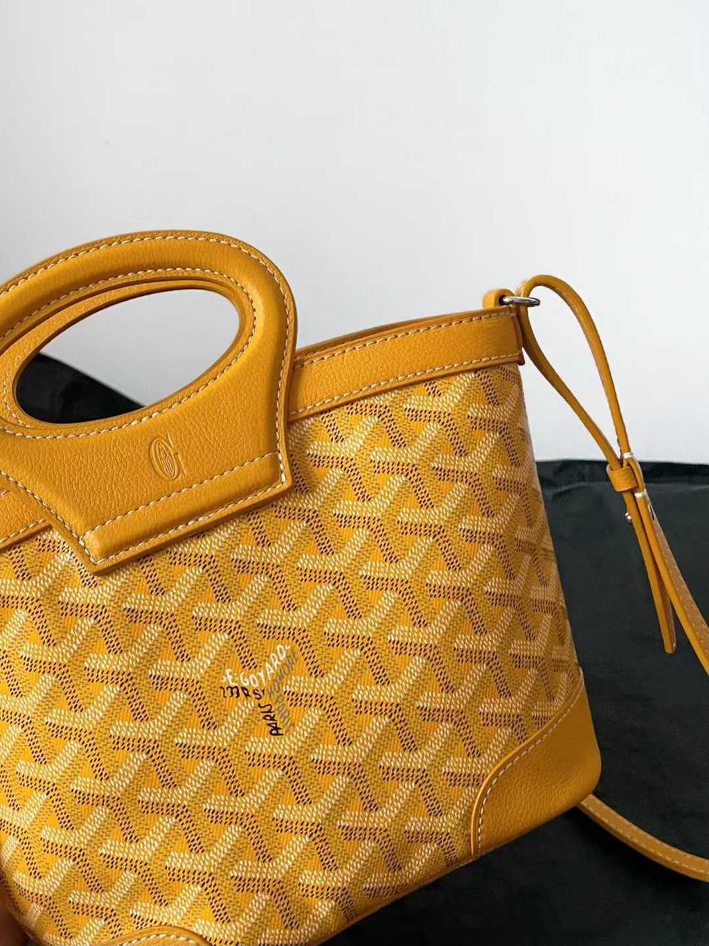 GOYARD BELUGA MINI 菜藍子 黃色 10.14.40