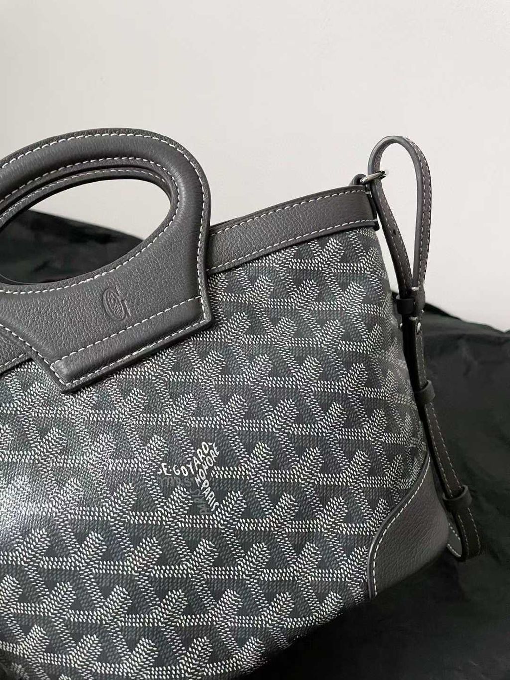 GOYARD BELUGA MINI 菜藍子 灰色 10.21.55