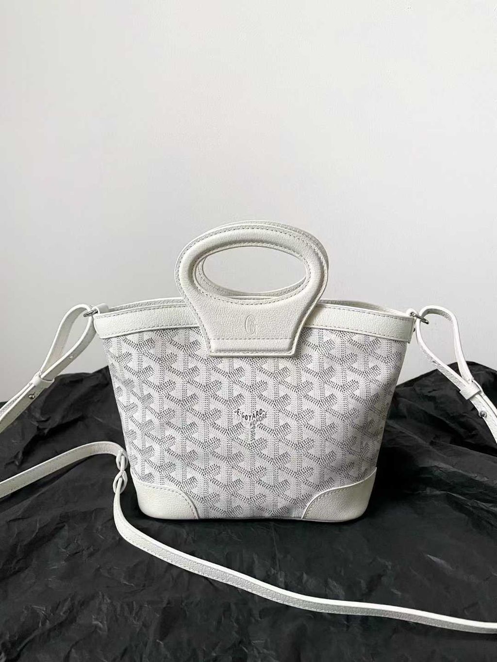 GOYARD BELUGA MINI 菜藍子 白色 10.23.22