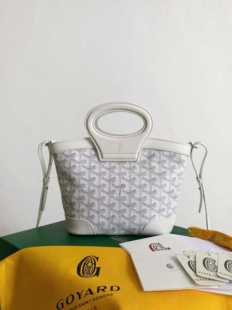 GOYARD BELUGA MINI 菜藍子 白色 10.23.21