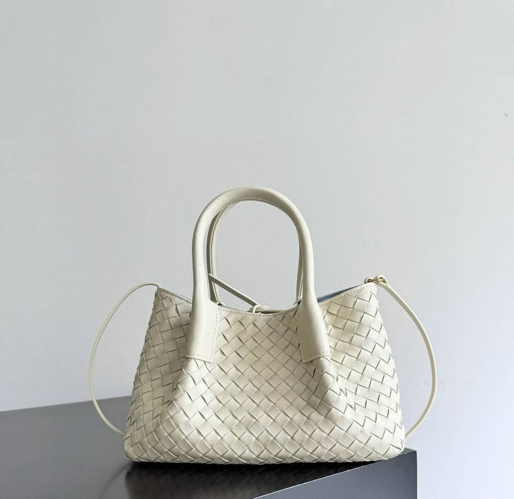 BOTTEGA VENETA SMALL PINACOTECA 編織托特包 海鹽色  10.49.44