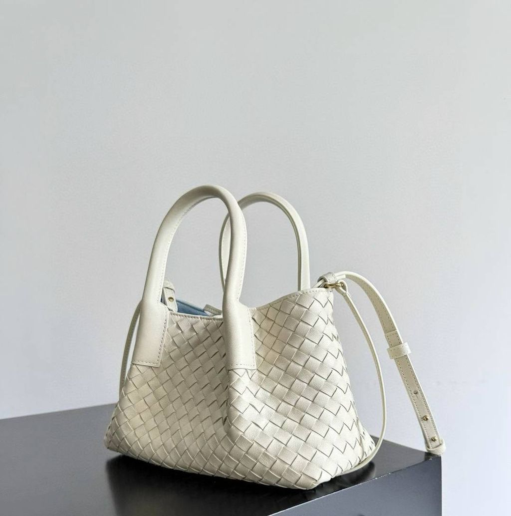 BOTTEGA VENETA SMALL PINACOTECA 編織托特包 海鹽色  10.49.45
