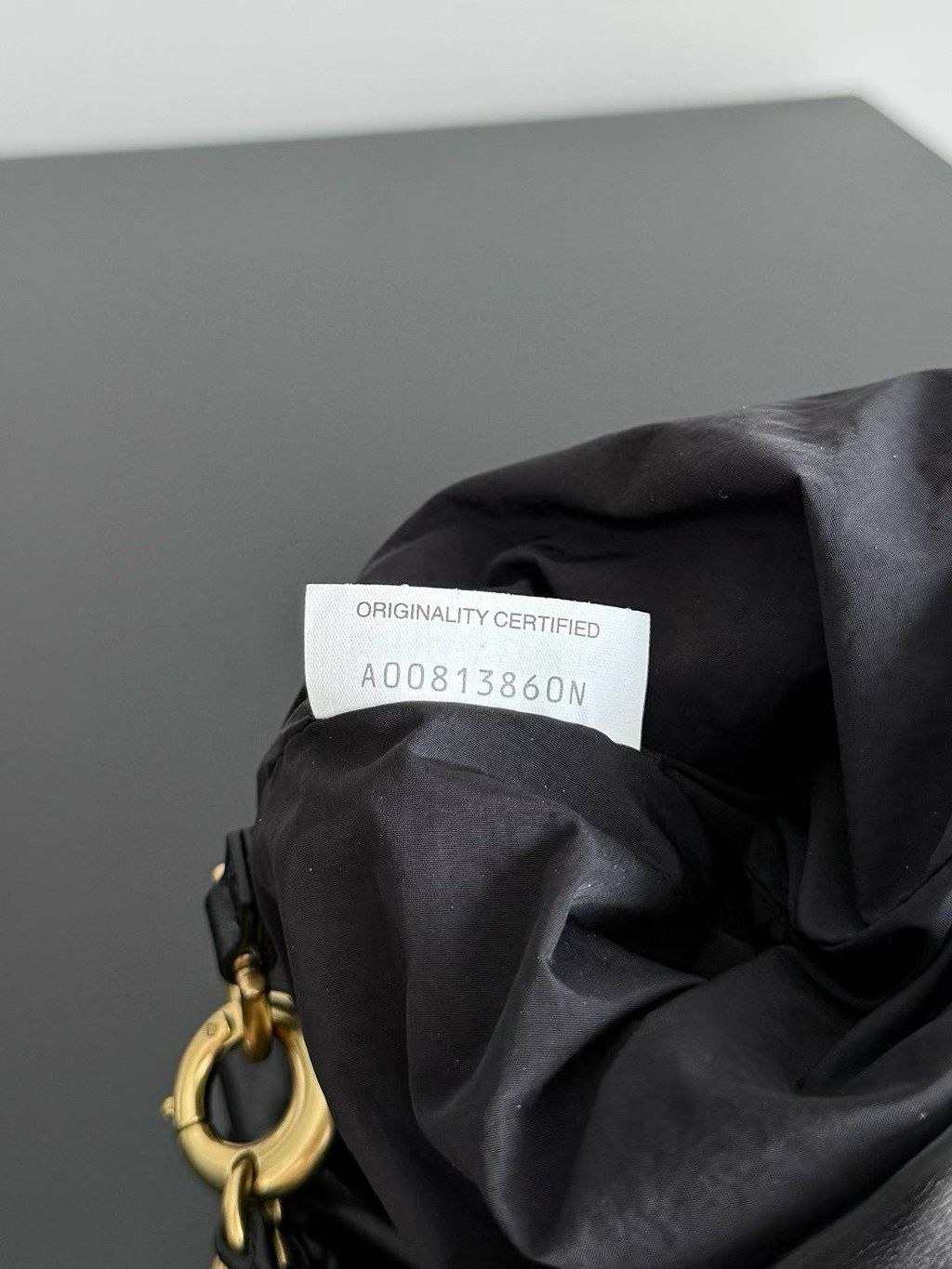 BOTTEGA VENETA DUSTBAG NOTTE 鏈條編織包 黑色 11.35.59