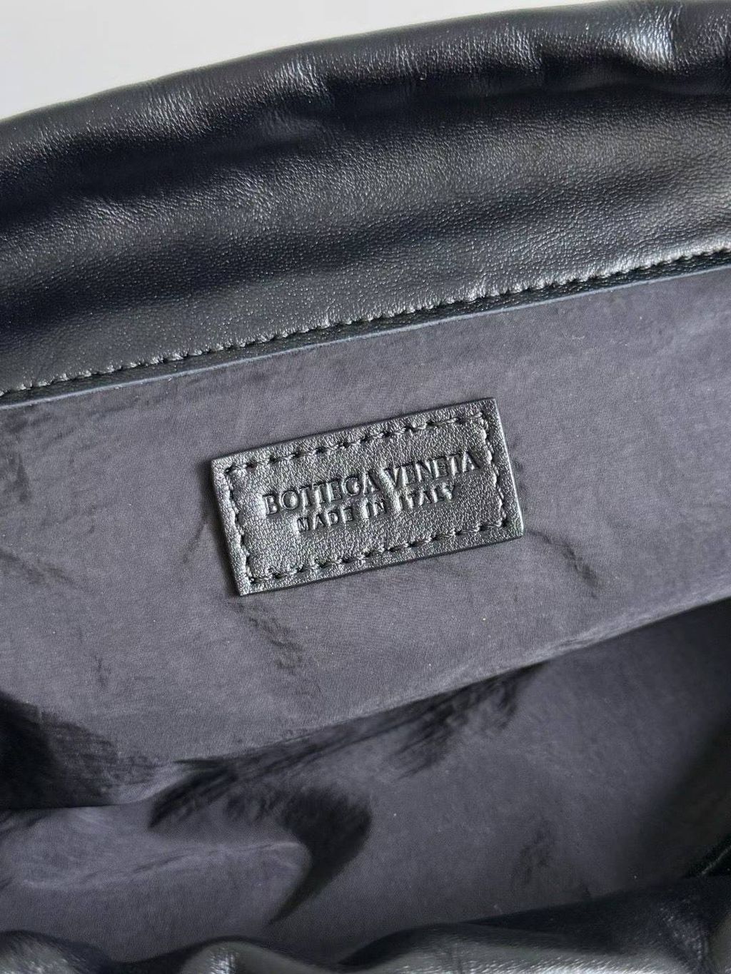 BOTTEGA VENETA DUSTBAG NOTTE 鏈條編織包 黑色 11.35.57 1