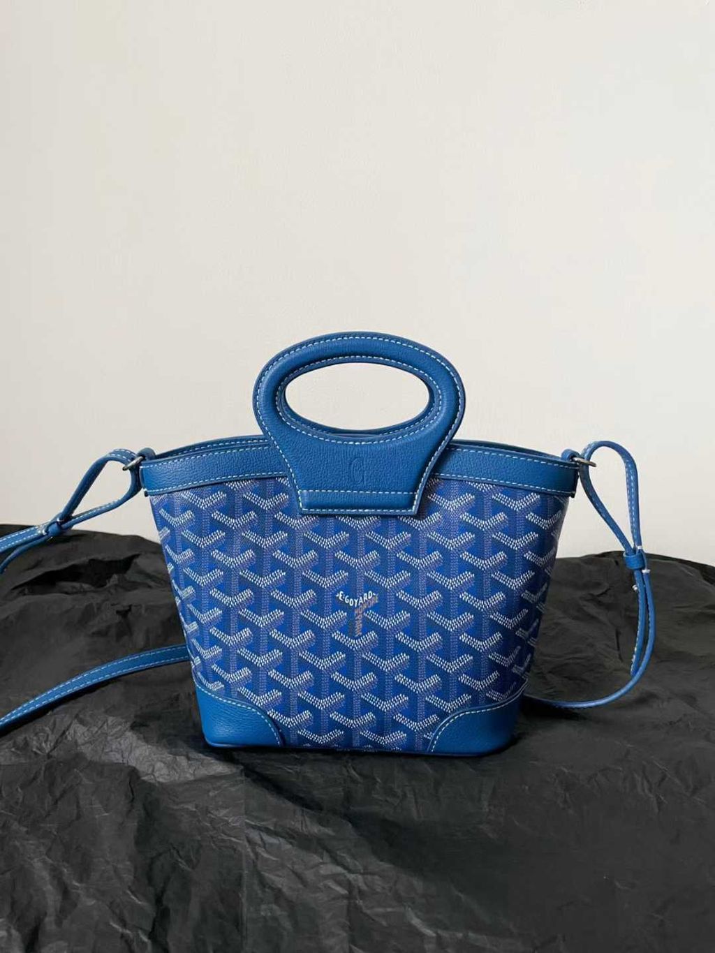 GOYARD BELUGA MINI 菜藍子 天藍色 14.59.15