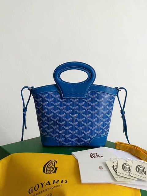GOYARD BELUGA MINI 菜藍子 天藍色 14.59.14