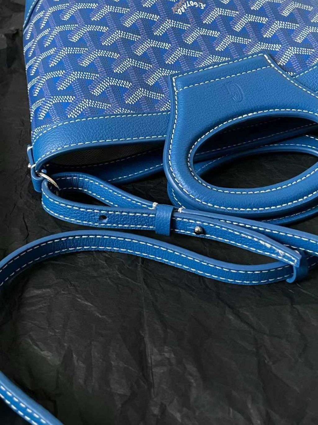 GOYARD BELUGA MINI 菜藍子 天藍色 14.59.18