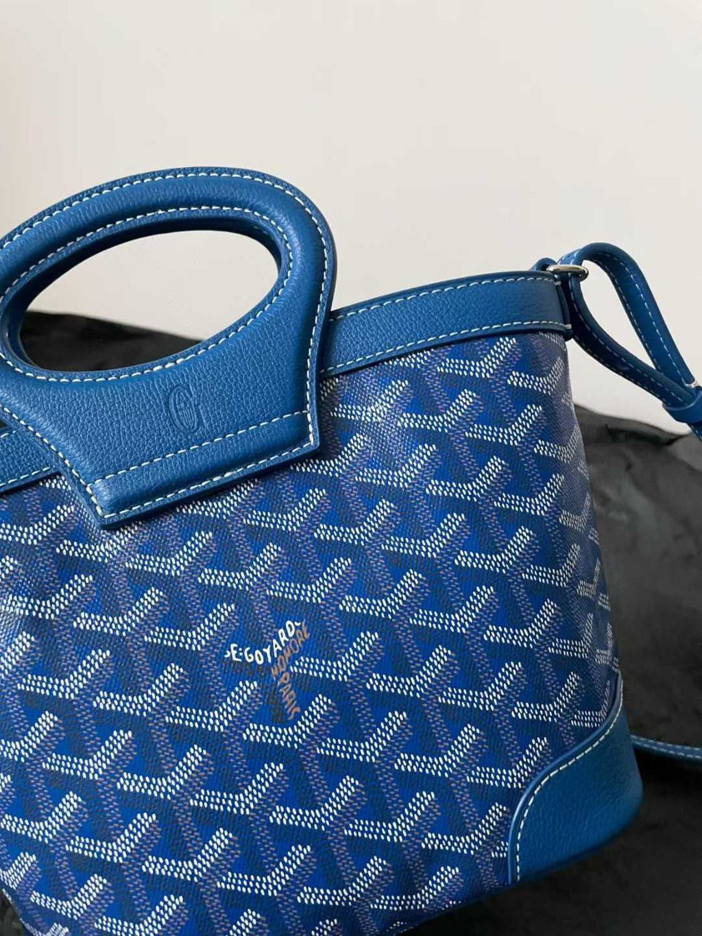 GOYARD BELUGA MINI 菜藍子 天藍色 14.59.17