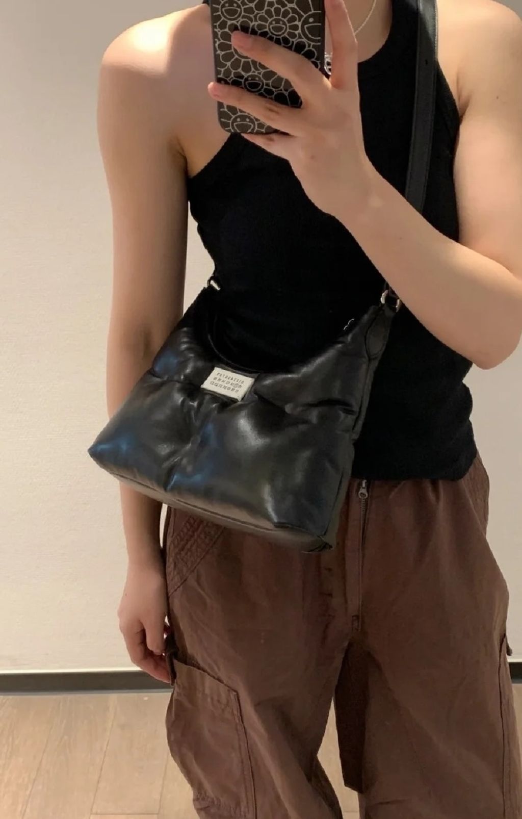 MAISON MARGIELA HOBO 羊皮腋下包