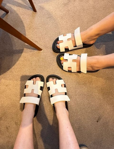 愛馬仕 二舅拖鞋9