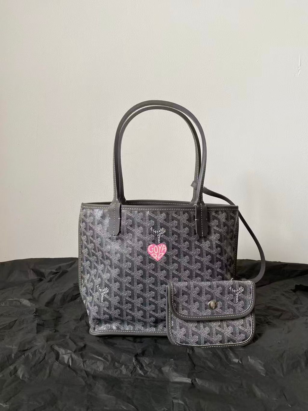GOYARD ANJOU MINI TOTE 限定紅色愛心 雙面迷你托特包2.pic
