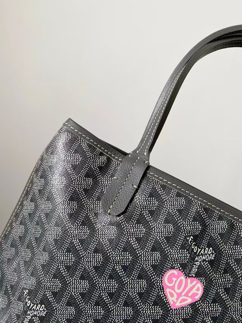 GOYARD ANJOU MINI TOTE 限定紅色愛心 雙面迷你托特包4.pic