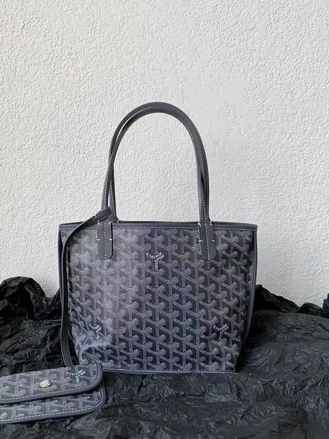 GOYARD ANJOU MINI TOTE 雙面迷你托特包 灰色16268