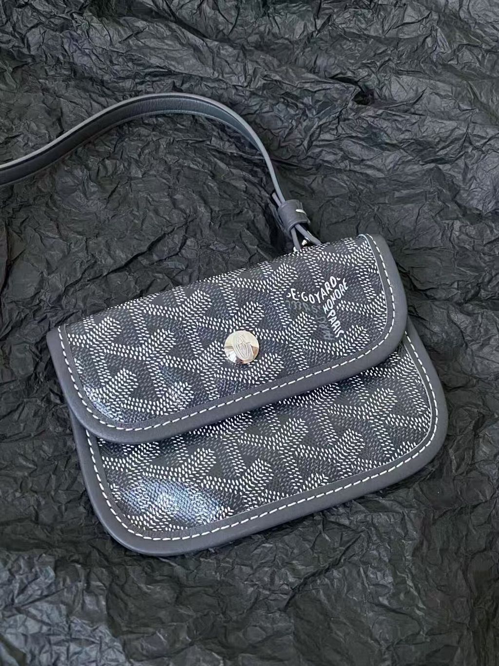 GOYARD ANJOU MINI TOTE 雙面迷你托特包 灰色16273