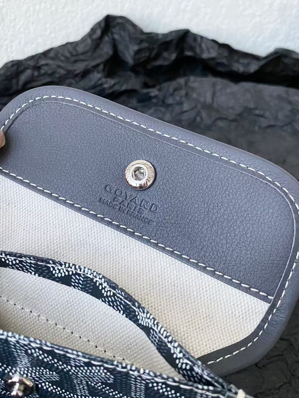 GOYARD ANJOU MINI TOTE 雙面迷你托特包 灰色16274