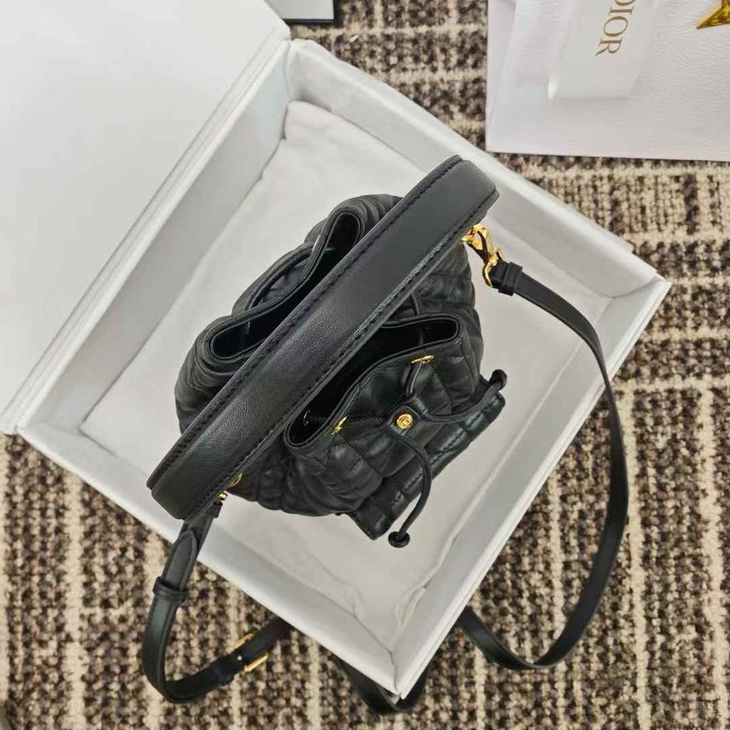 DIOR CARO 水桶包 黑色12.42.58 1