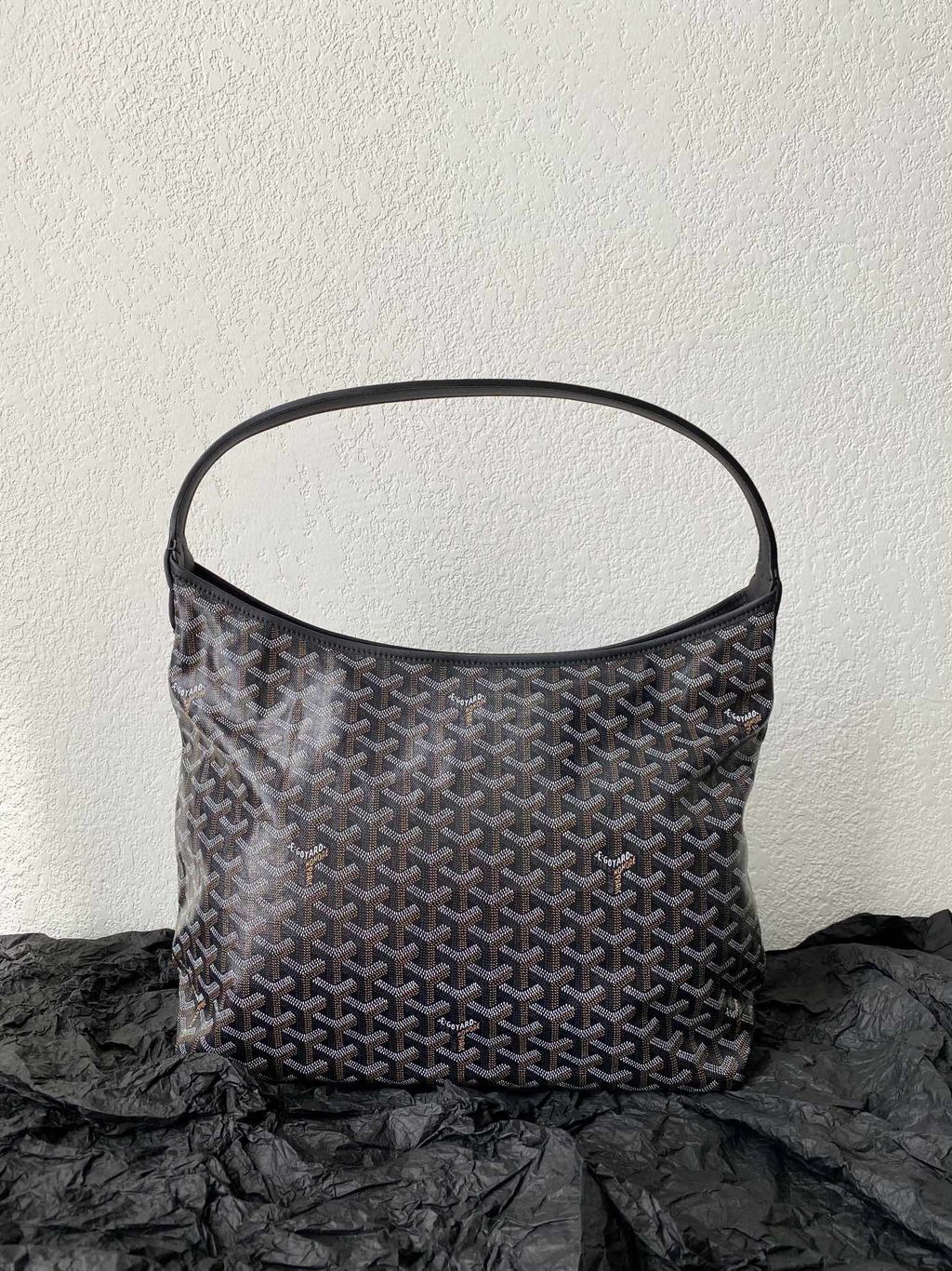 ⊹現貨⊹ GOYARD BOHEME HOBO 單肩包 黑色ㄅ