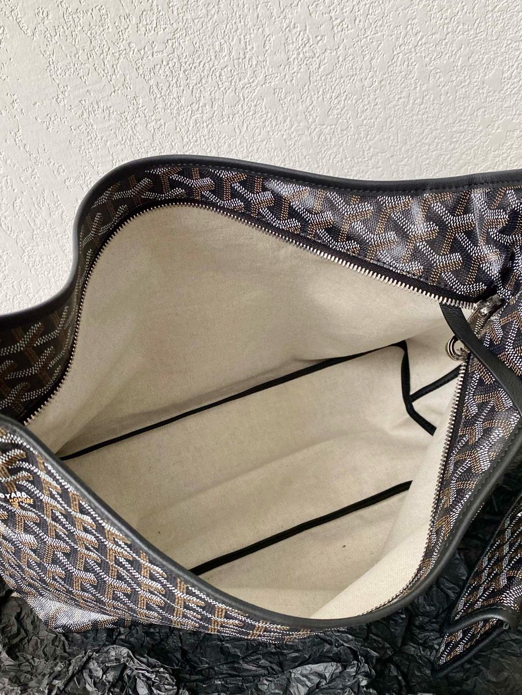 ⊹現貨⊹ GOYARD BOHEME HOBO 單肩包 黑色ˇ