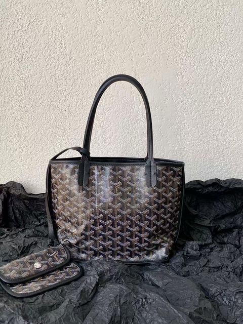 GOYARD ANJOU MINI TOTE 雙面迷你托特包 黑色16250
