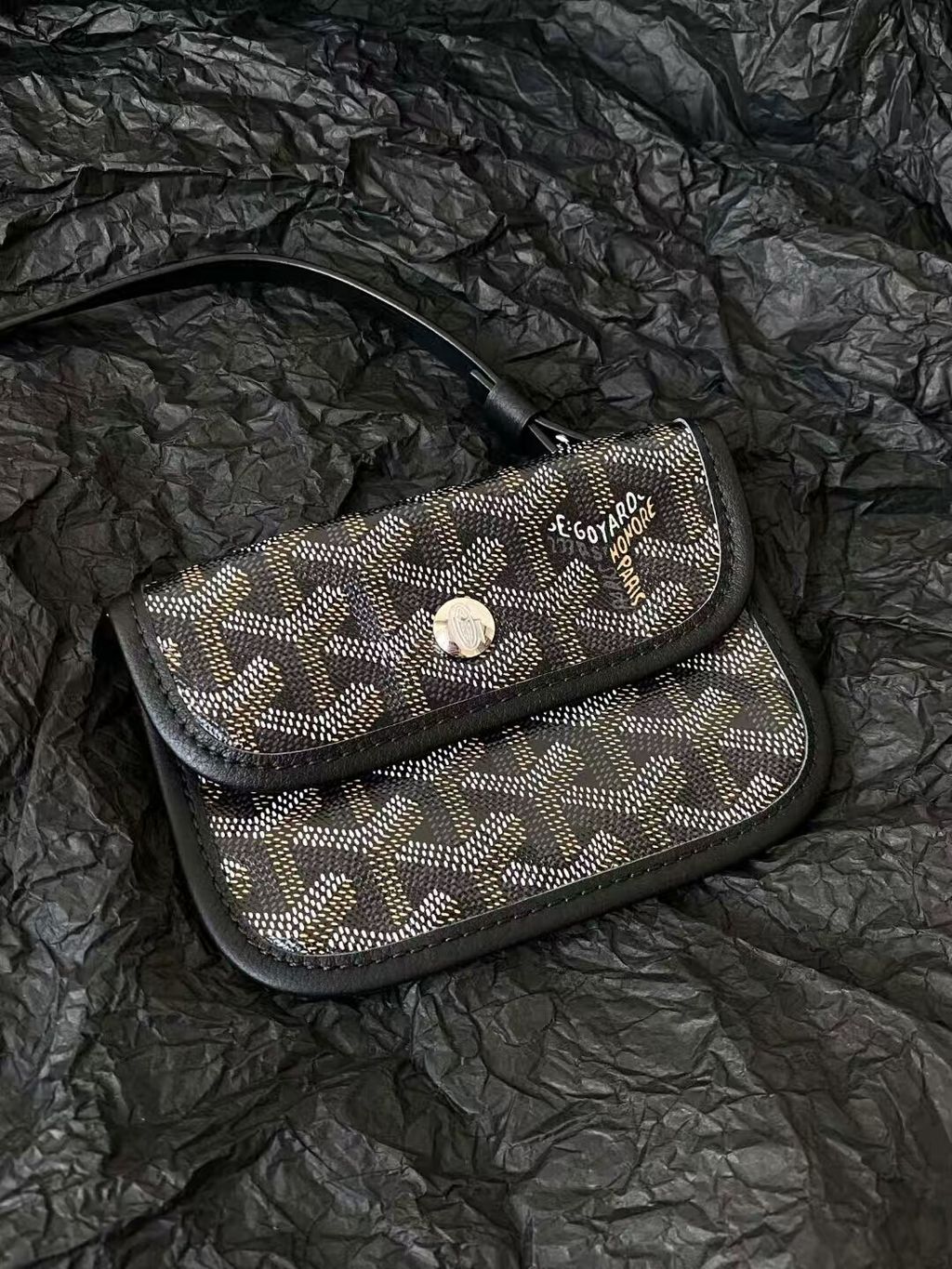 GOYARD ANJOU MINI TOTE 雙面迷你托特包 黑色16255
