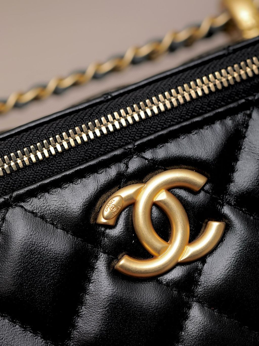 CHANEL 25S 雙金珠 化妝盒子包12