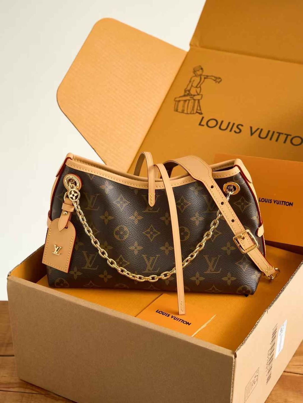 LV CARRYALL BB 斜背:肩背包 M12888•M1301410.39.49