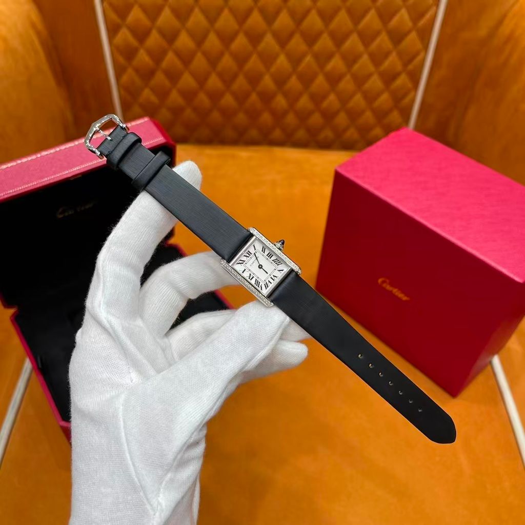 CARTIER TANK MUST DE 腕錶2.pic