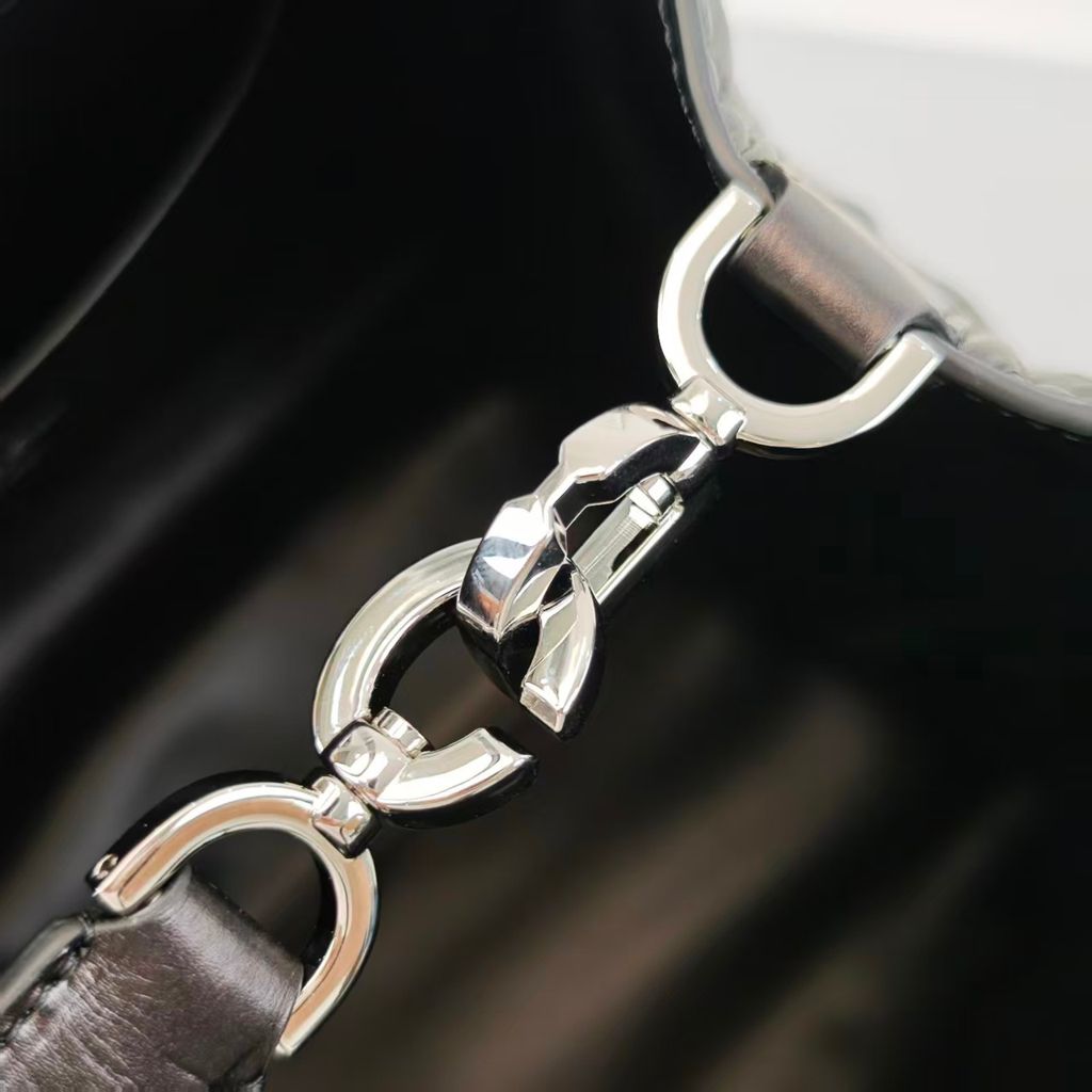 DIOR TOUJOURS 油臘皮直式托特包 黑色6.pic